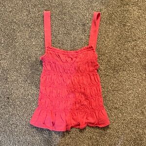 Universal Thread Coral Ruffled Camisole